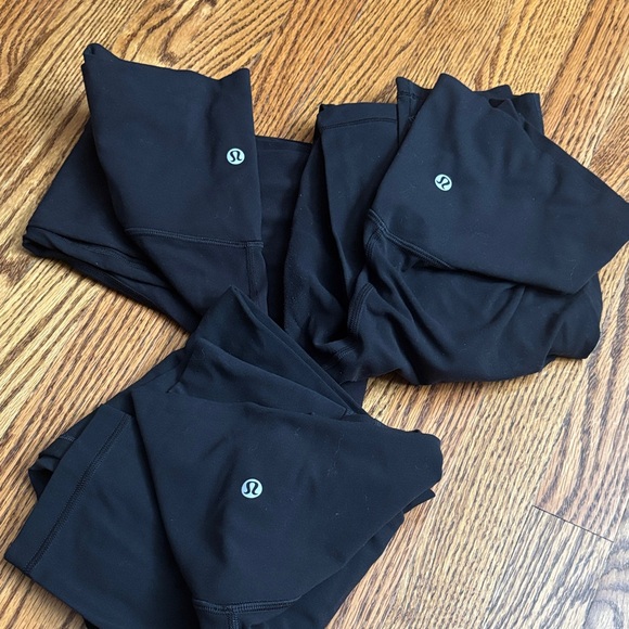 Lululemon Black Leggings - Picture 1 of 4